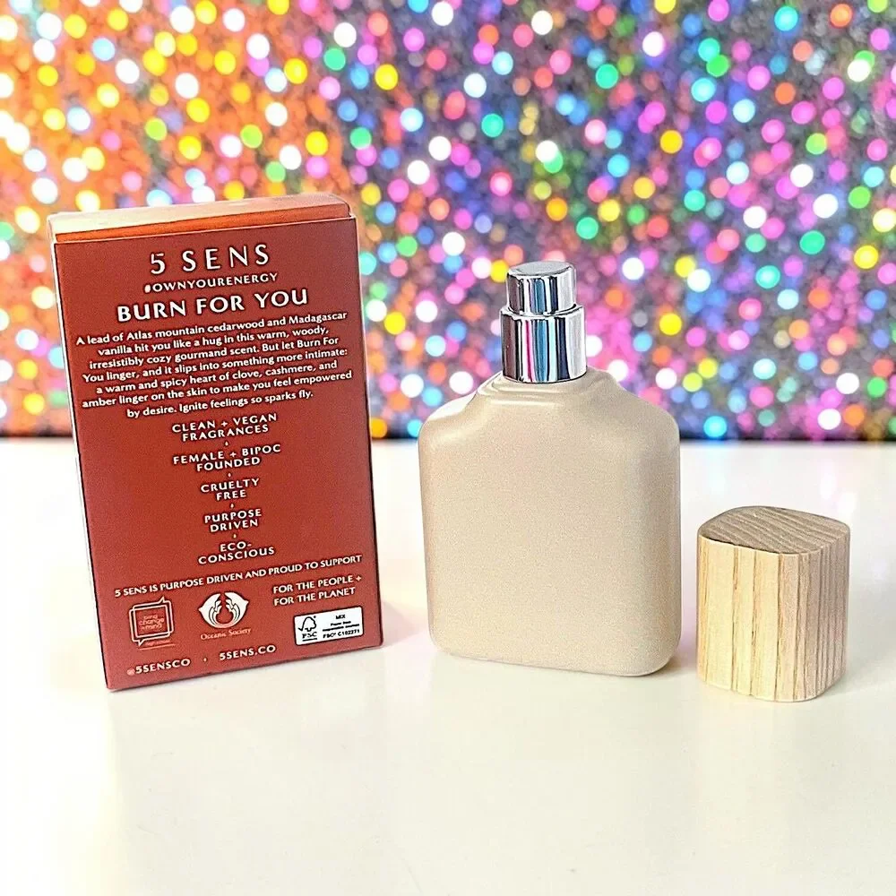 5 SENS Burn for You Fragrance 1.0 fl oz 30 ml full size New In Box RV $65